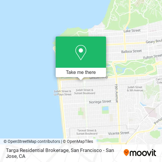 Mapa de Targa Residential Brokerage