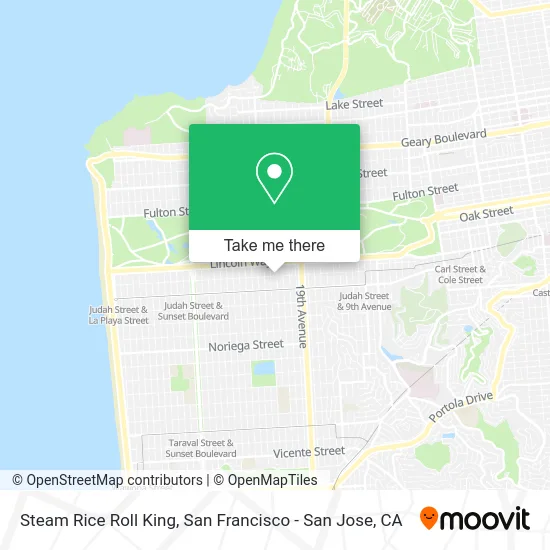 Steam Rice Roll King map