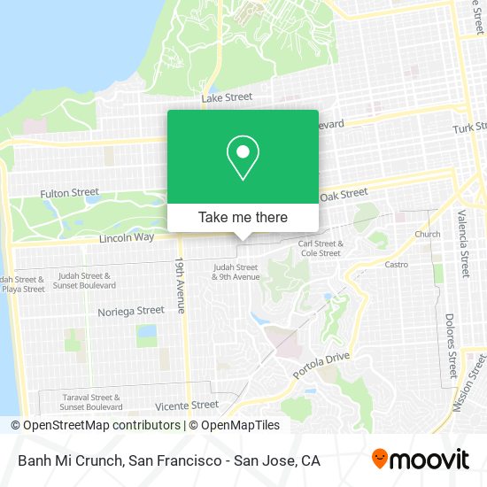 Banh Mi Crunch map