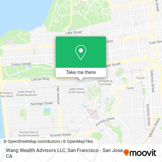 Wang Wealth Advisors LLC map