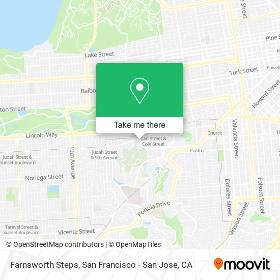 Farnsworth Steps map