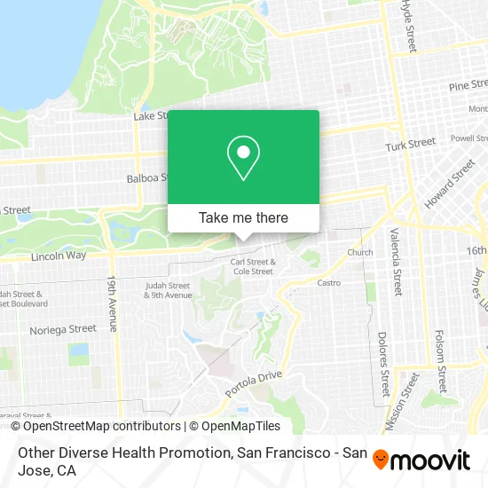 Mapa de Other Diverse Health Promotion