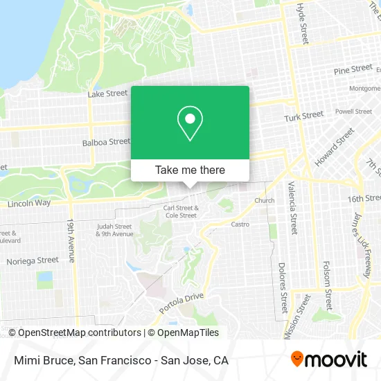 Mapa de Mimi Bruce
