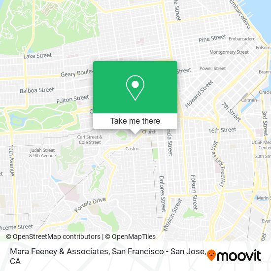 Mara Feeney & Associates map