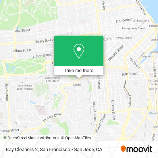 Bay Cleaners 2 map