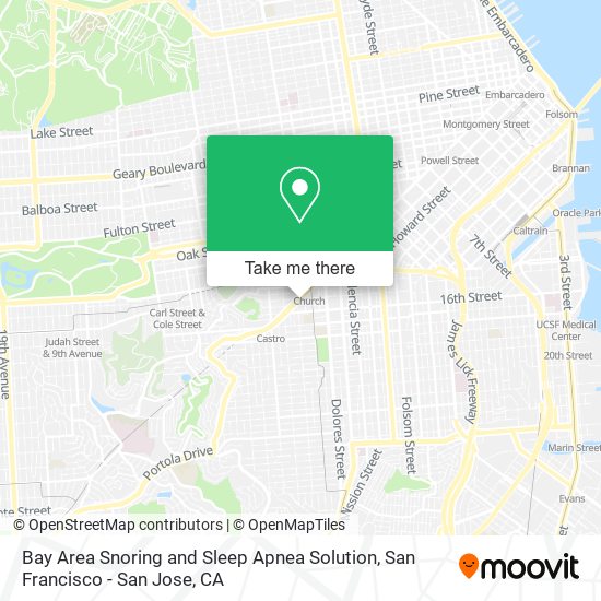 Mapa de Bay Area Snoring and Sleep Apnea Solution