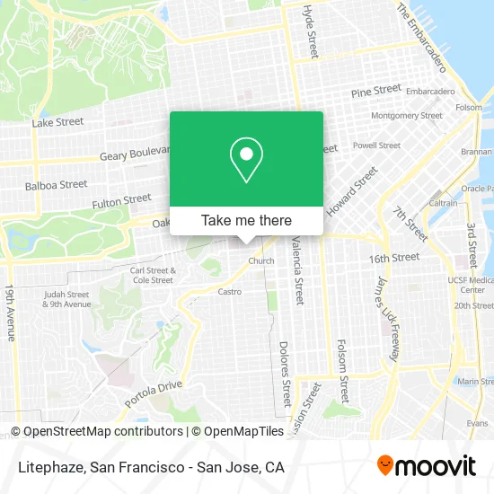 Litephaze map