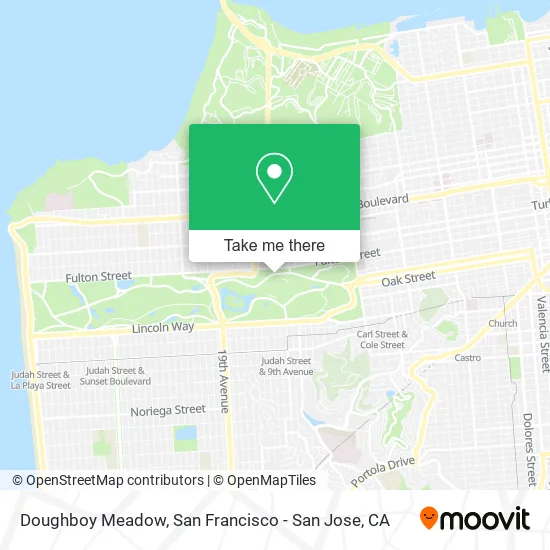 Mapa de Doughboy Meadow