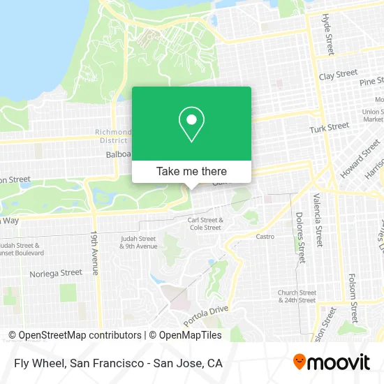 Fly Wheel map
