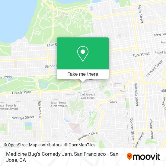 Medicine Bug's Comedy Jam map