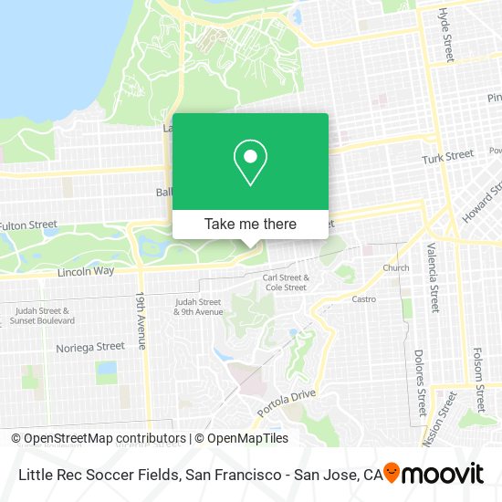 Mapa de Little Rec Soccer Fields