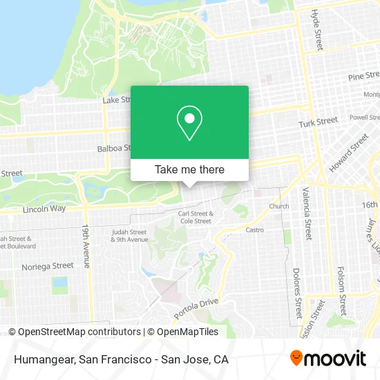 Mapa de Humangear