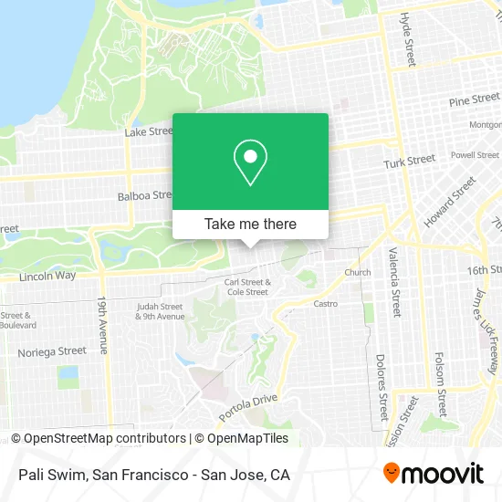 Mapa de Pali Swim