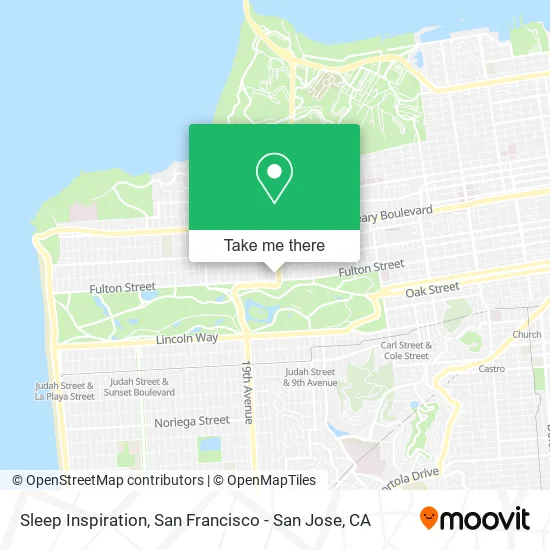 Sleep Inspiration map