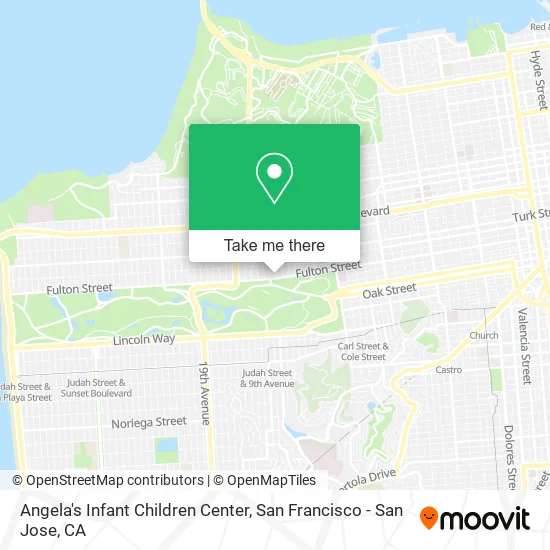 Angela's Infant Children Center map