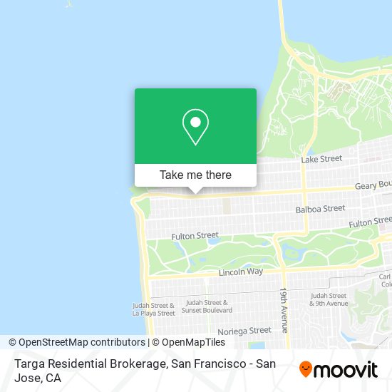 Mapa de Targa Residential Brokerage