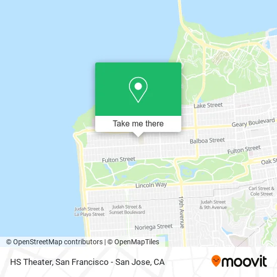 Mapa de HS Theater