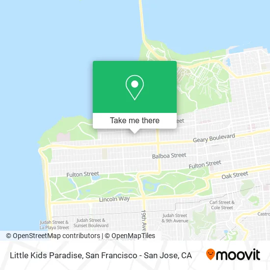 Mapa de Little Kids Paradise