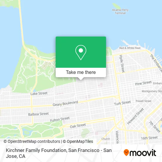 Mapa de Kirchner Family Foundation