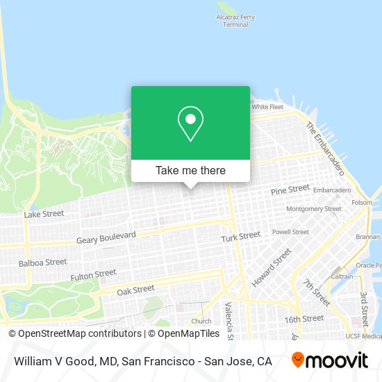 William V Good, MD map