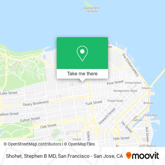 Shohet, Stephen B MD map
