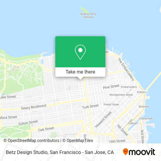 Betz Design Studio map