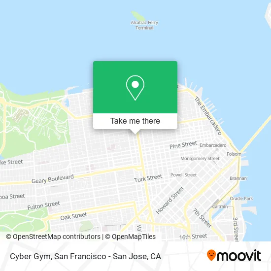 Mapa de Cyber Gym