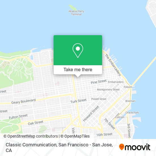Classic Communication map