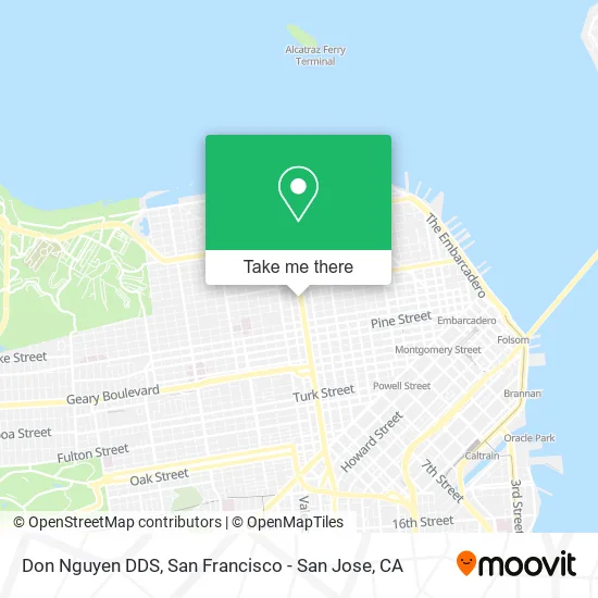 Mapa de Don Nguyen DDS