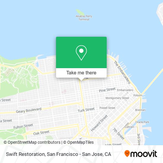 Swift Restoration map