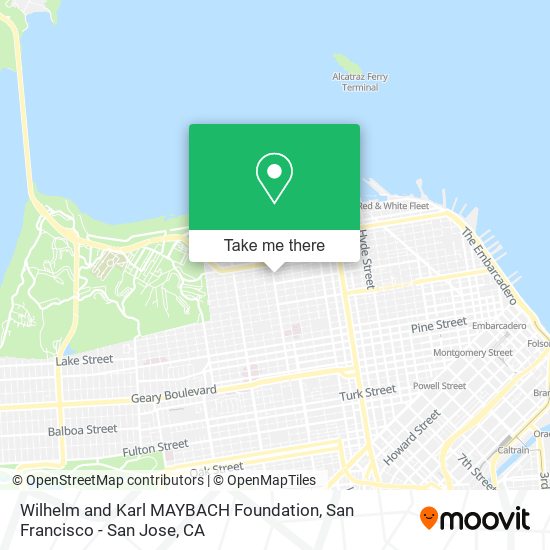 Wilhelm and Karl MAYBACH Foundation map