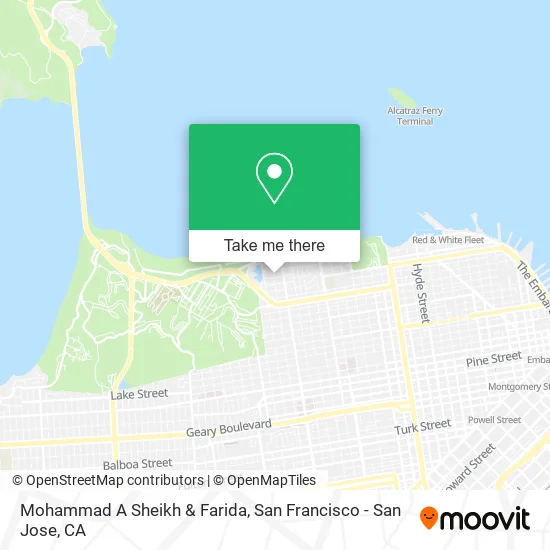 Mapa de Mohammad A Sheikh & Farida