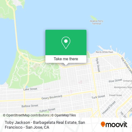 Mapa de Toby Jackson - Barbagelata Real Estate