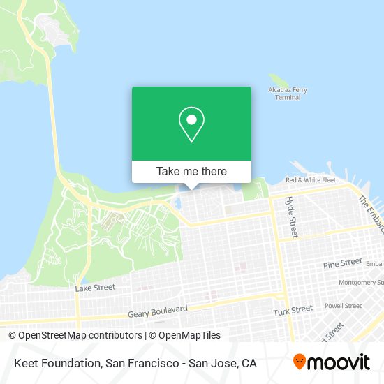 Keet Foundation map