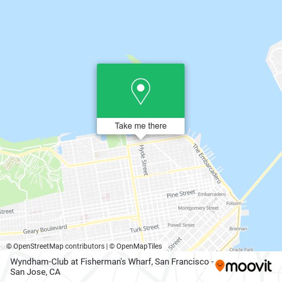 Mapa de Wyndham-Club at Fisherman's Wharf