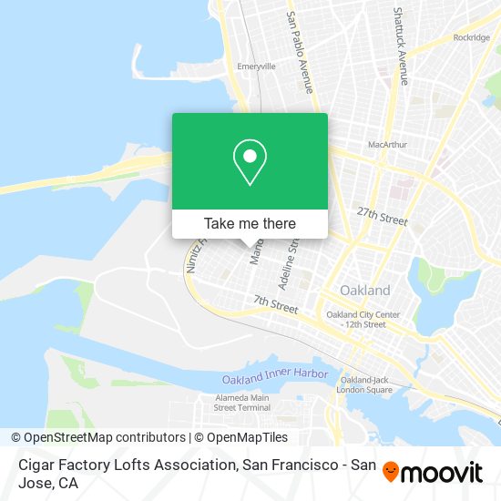 Cigar Factory Lofts Association map