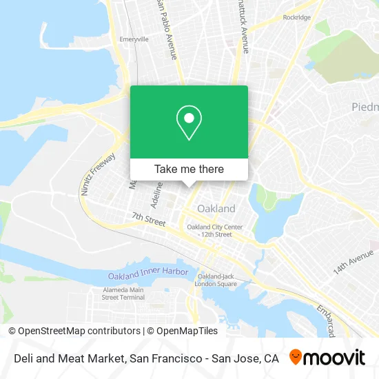 Deli and Meat Market map