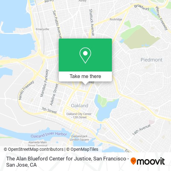 Mapa de The Alan Blueford Center for Justice