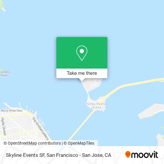 Skyline Events SF map