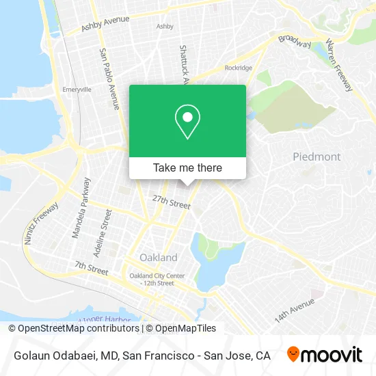 Golaun Odabaei, MD map