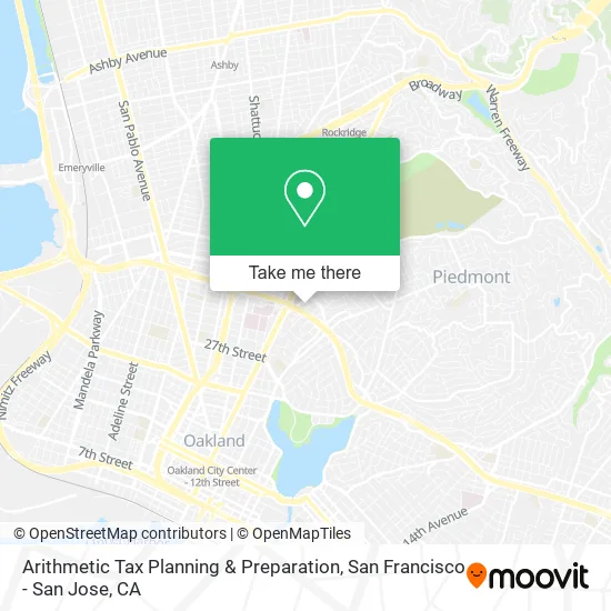 Arithmetic Tax Planning & Preparation map