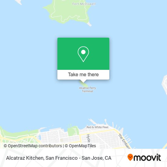 Mapa de Alcatraz Kitchen
