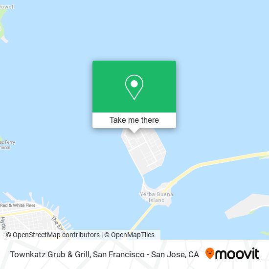 Mapa de Townkatz Grub & Grill