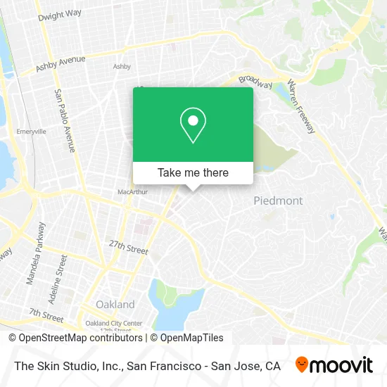 The Skin Studio, Inc. map