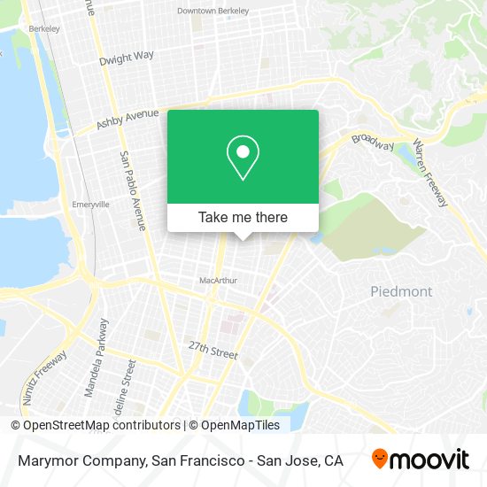 Marymor Company map