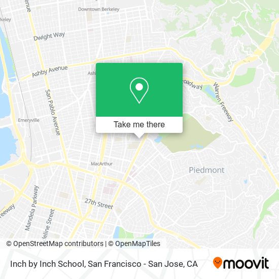 Inch by Inch School map