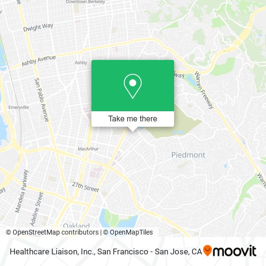 Healthcare Liaison, Inc. map