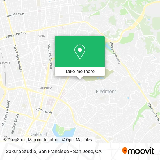 Sakura Studio map