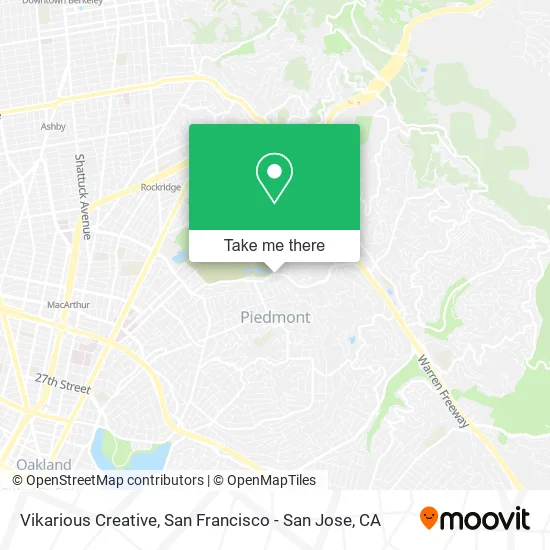 Vikarious Creative map