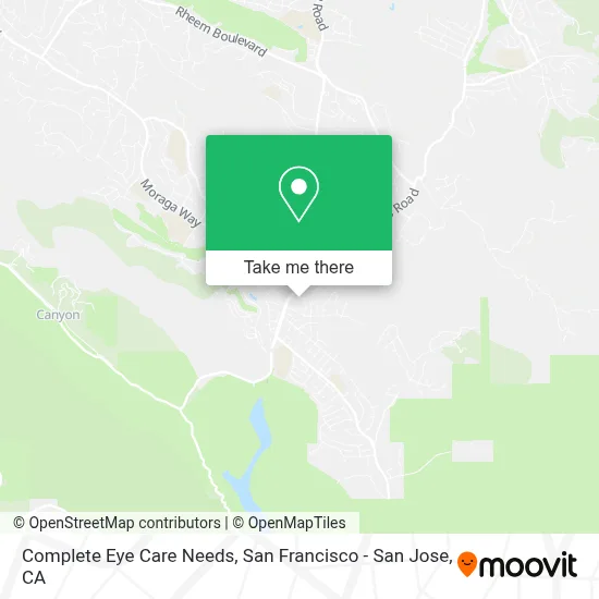 Complete Eye Care Needs map